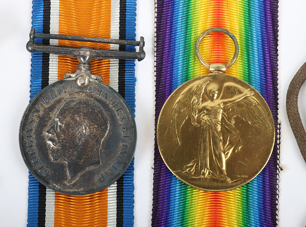 Pair of Great War Medals Durham Light Infantry - Image 3 of 6