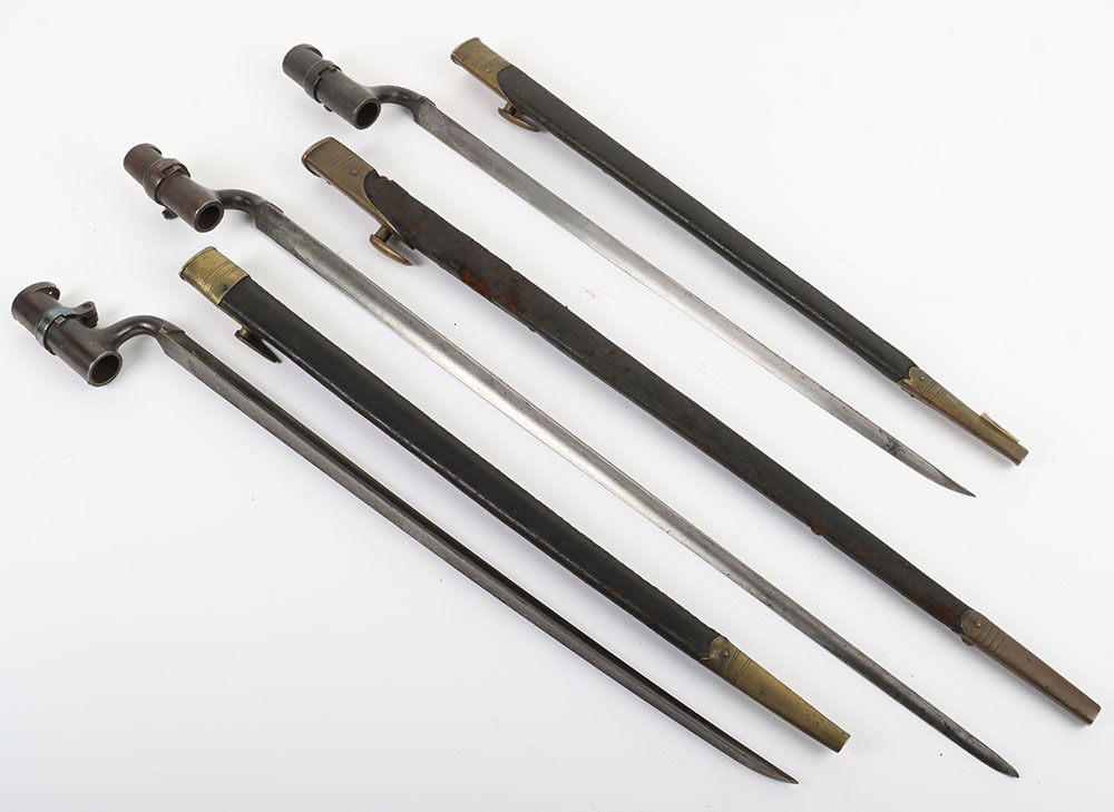 3x British Enfield Socket Bayonets - Image 6 of 6