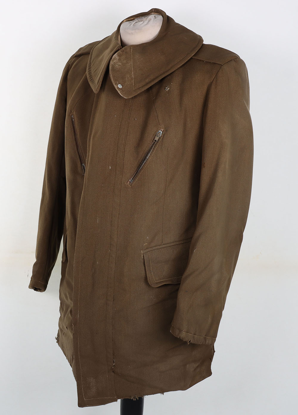 Very Unusual WW2 Possible Airborne Related British Maternity Style Tunic Produced for Extreme Cold W - Image 4 of 7