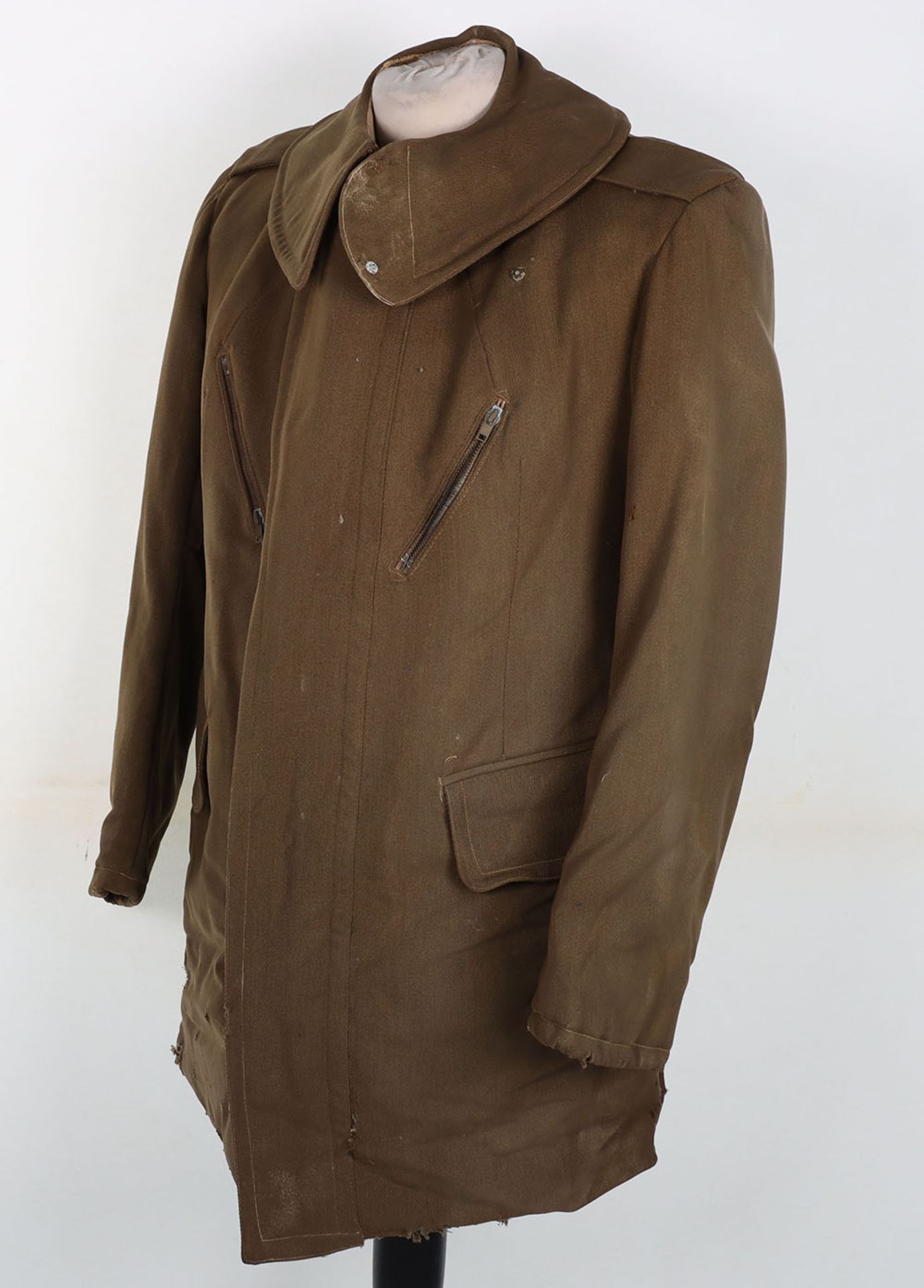 Very Unusual WW2 Possible Airborne Related British Maternity Style Tunic Produced for Extreme Cold W - Bild 4 aus 7