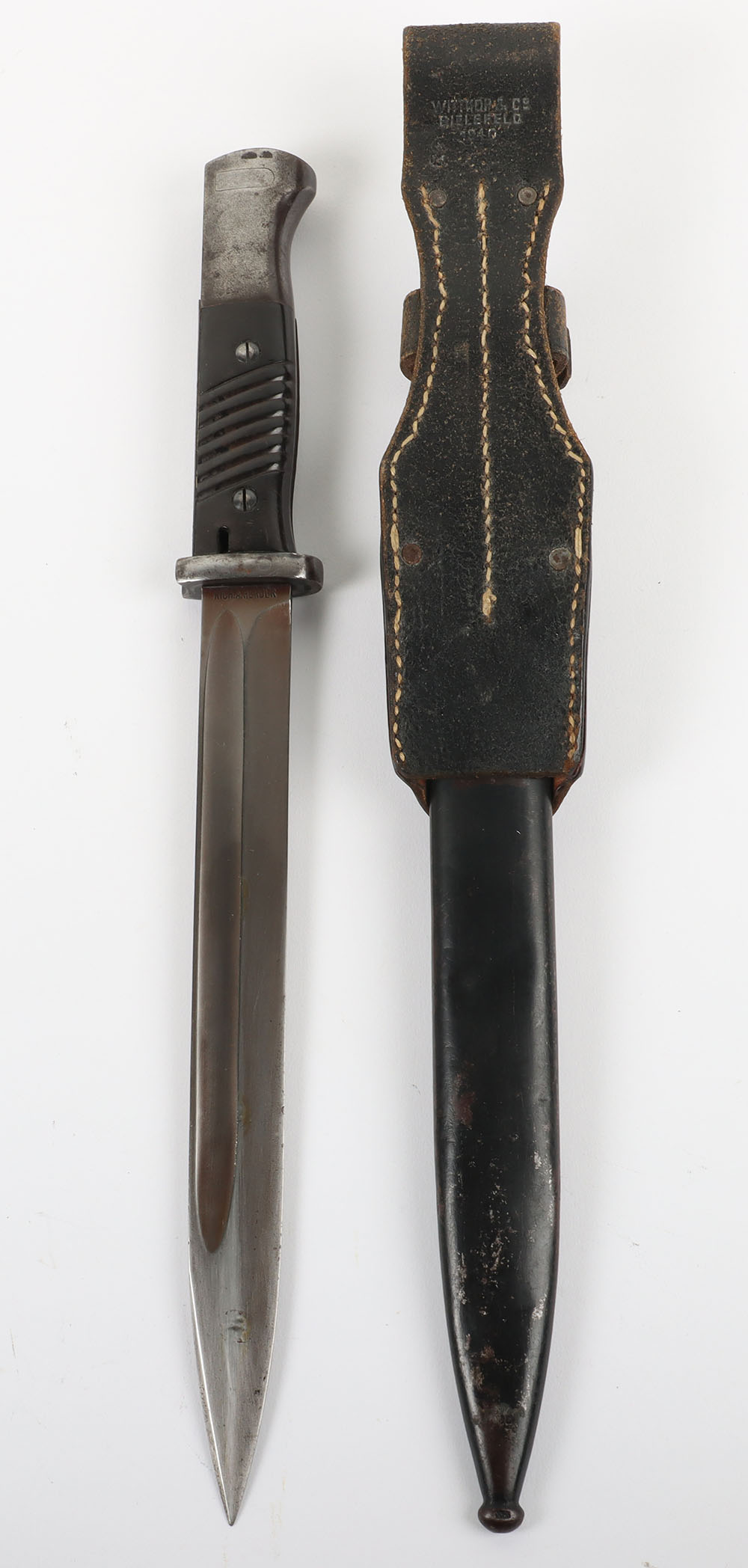 WW2 German K98 Combat Bayonet - Image 3 of 8