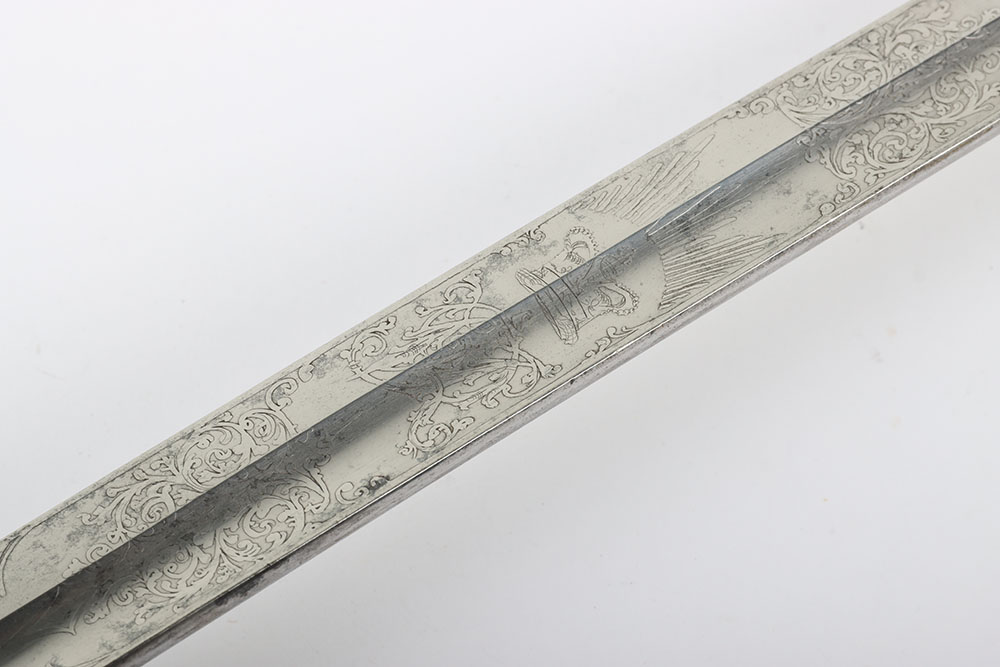 Scarce Victorian 1857 Pattern Officers Sword of the Hampshire Engineer Volunteers - Image 11 of 14