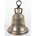 Royal Navy Ships Bell HMS Wistaria