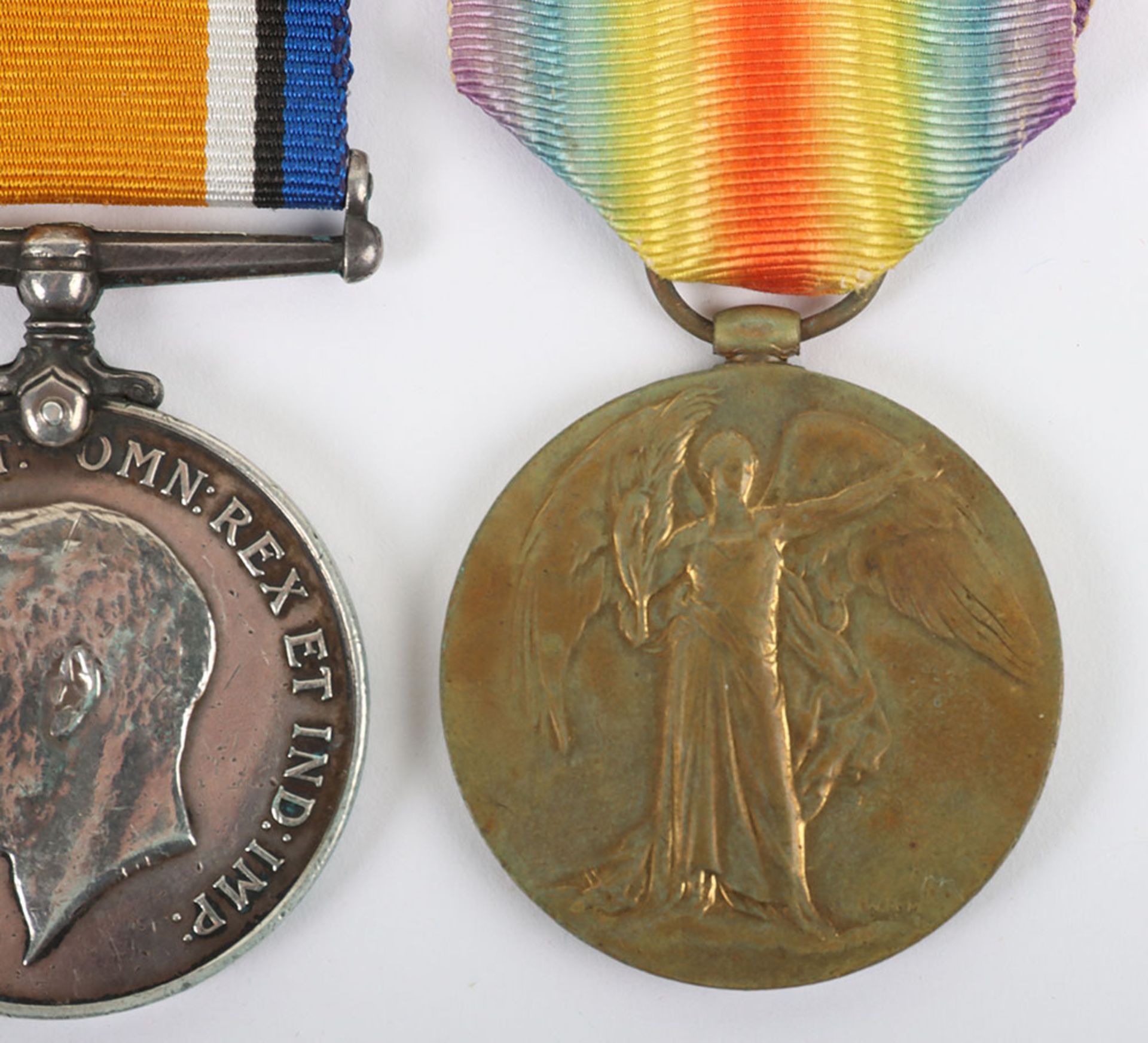 Great War 1914 Star Medal Trio to the 2nd Battalion The Queens (Royal West Surrey) Regiment - Bild 3 aus 7