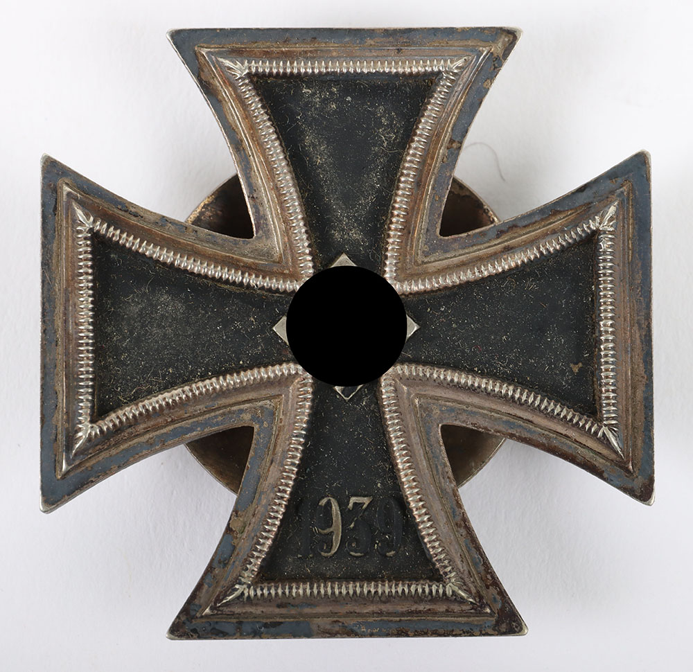1939 Iron Cross 1st Class with Screwback Fitting by Rudolf Souval, Wien