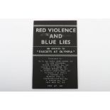 British Union of Fascists (B.U.F) Publication ‘RED VIOLENCE AND BLUE LINES – AN ANSWER TO FASCISTS A