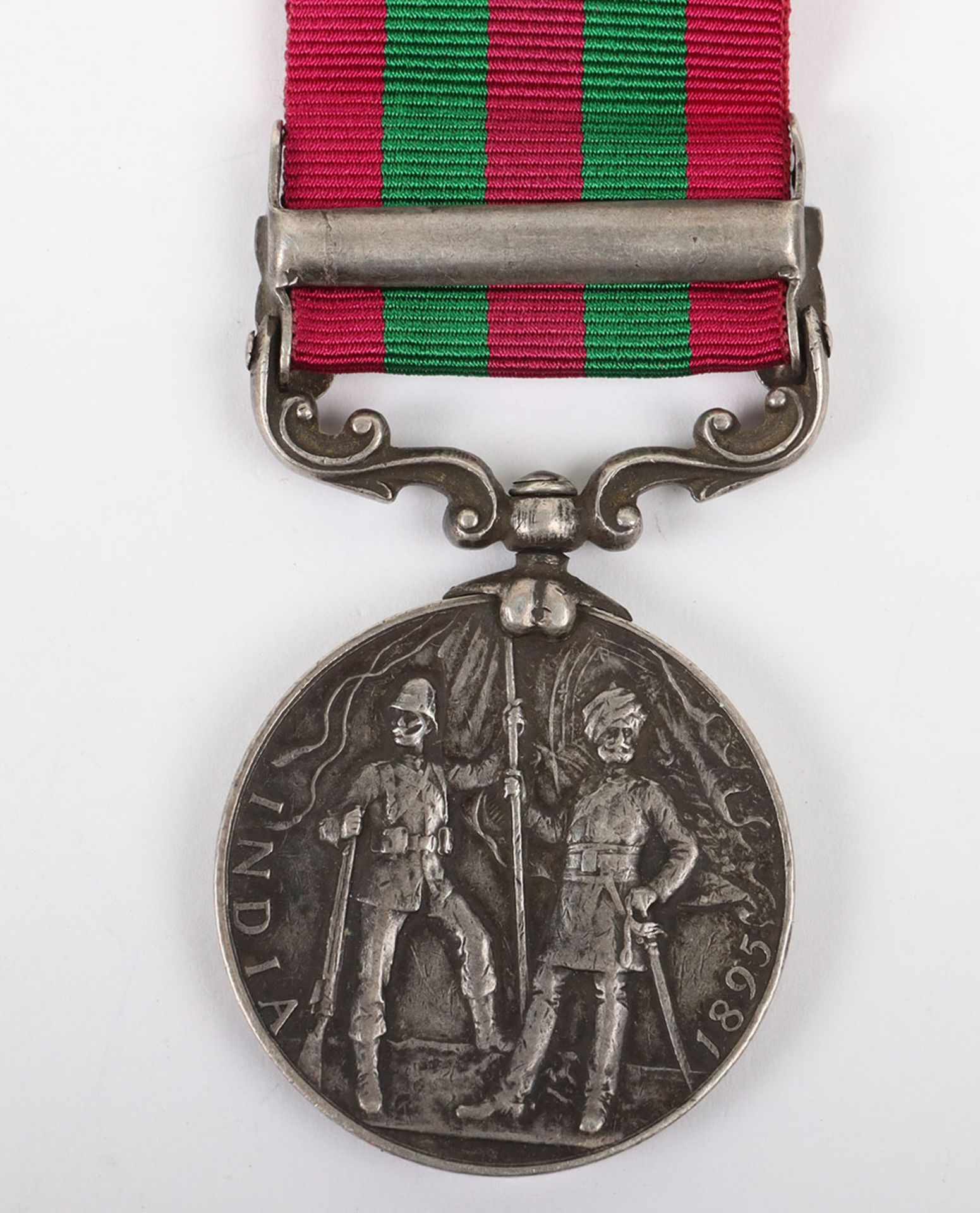 Victorian Indian General Service Medal 1895-1902 38th Bengal Infantry, Indian Army - Bild 7 aus 7