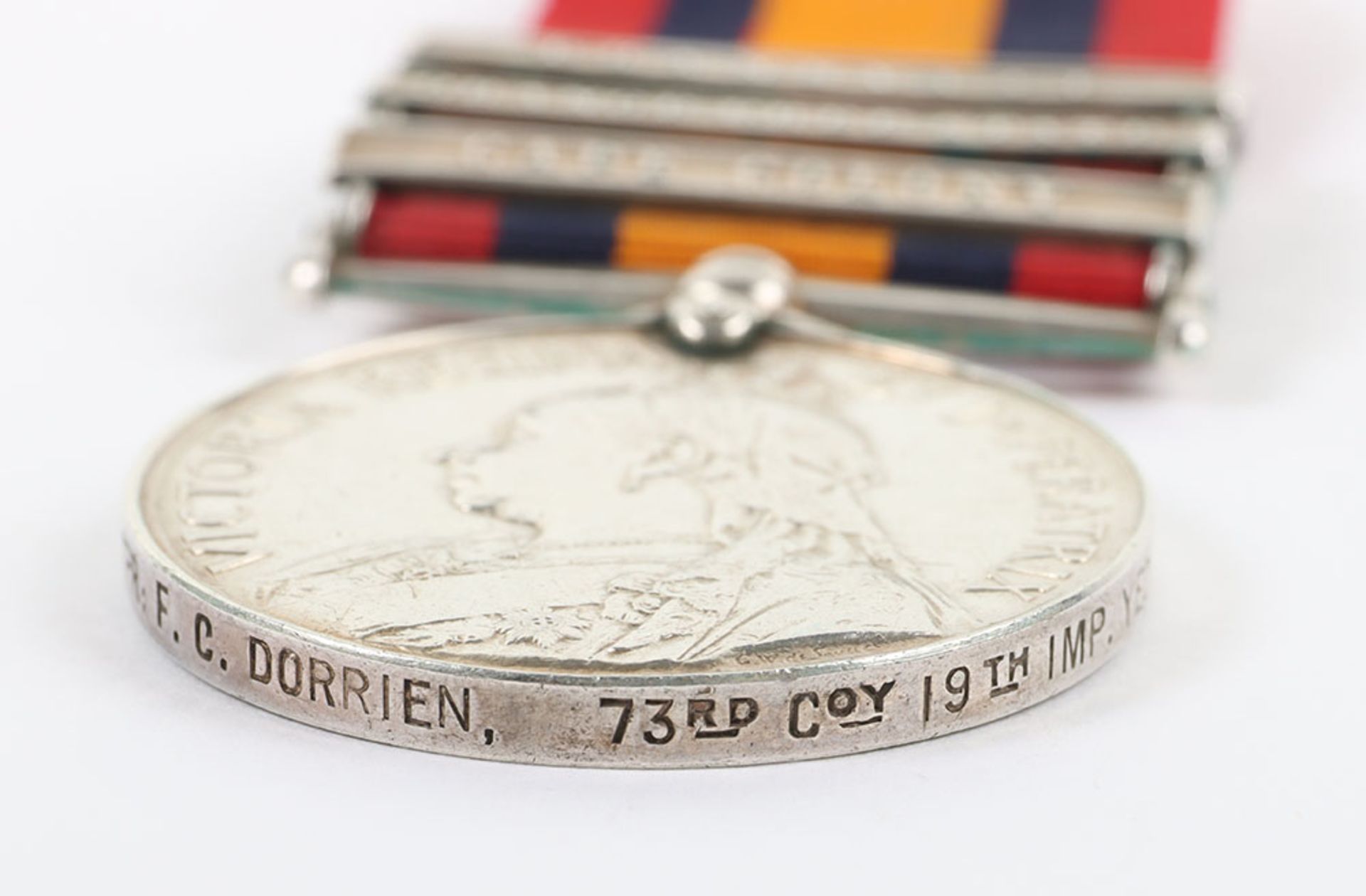 Queens South Africa Medal to 19th Battalion Imperial Yeomanry (Paget’s Horse) - Image 7 of 8