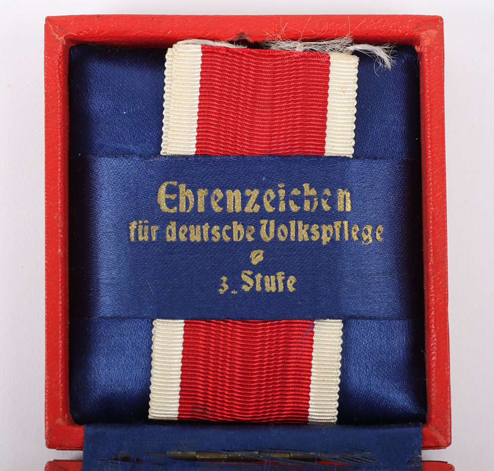 Third Reich Social Welfare Decoration 3rd Class in Original Case of Issue - Image 3 of 12
