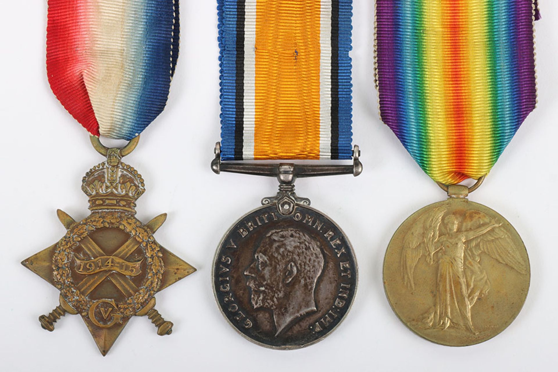Great War 1914-15 Star Medal Trio to the Royal Fusiliers