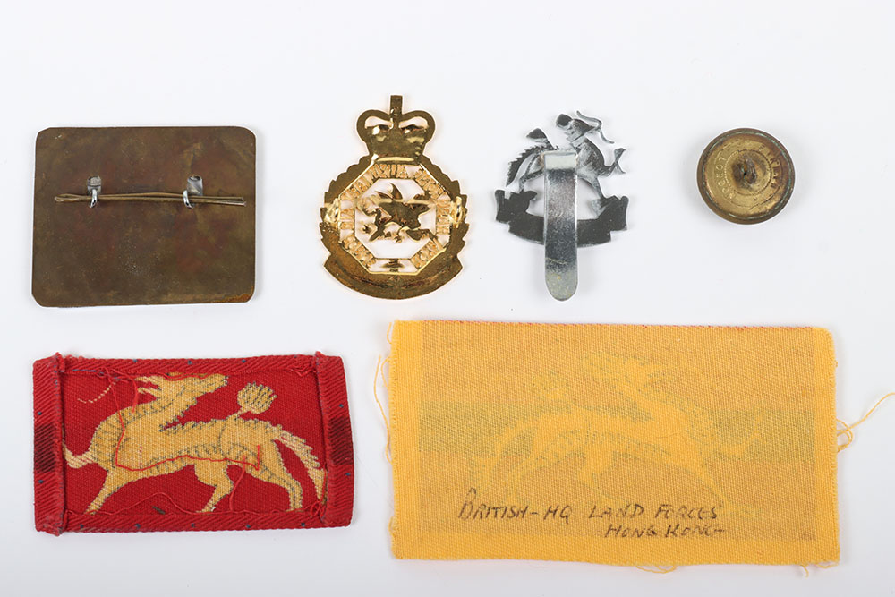 Grouping of Hong Kong Badges and Insignia - Image 2 of 2