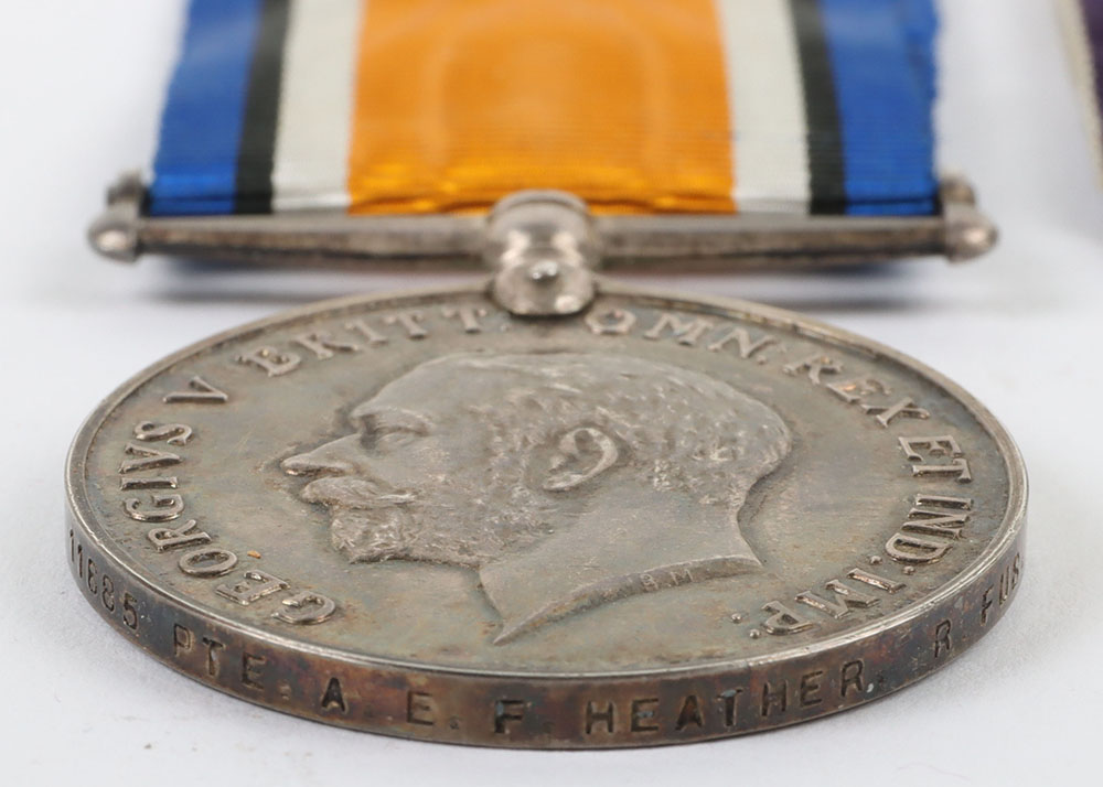 Great War Medals to a Member of 17th Company Machine Gun Corps Who Died of Wounds in March 1916 - Image 2 of 4