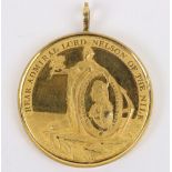 Alexander Davison’s Medal for the Nile 1798 in Gilt Bronze