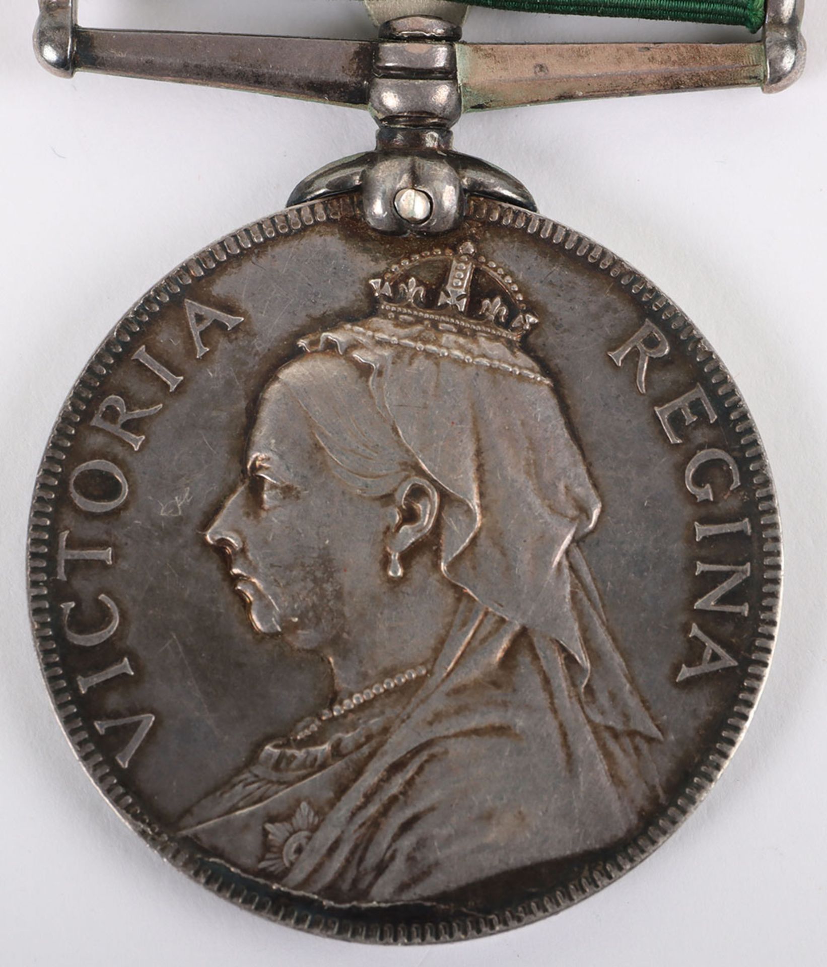 A Victorian Volunteer Long Service Medal to a Colour Serjeant in the 2nd Middlesex Rifle Volunteer C - Bild 2 aus 5