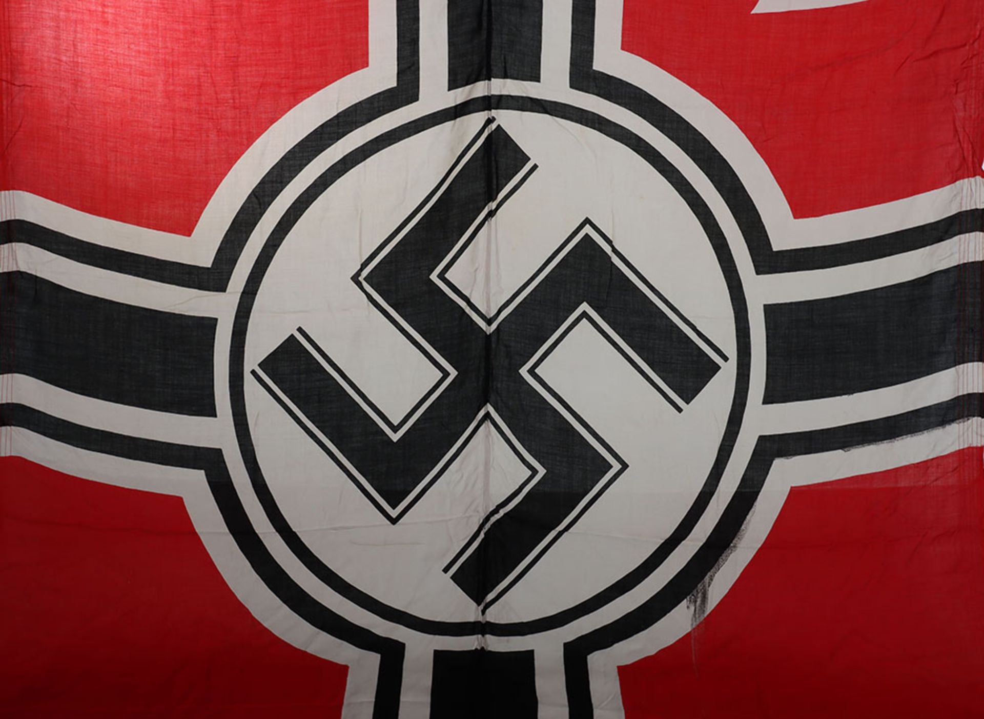 Large WW2 German Battle Flag (Reichskriegsflagge) - Image 2 of 11