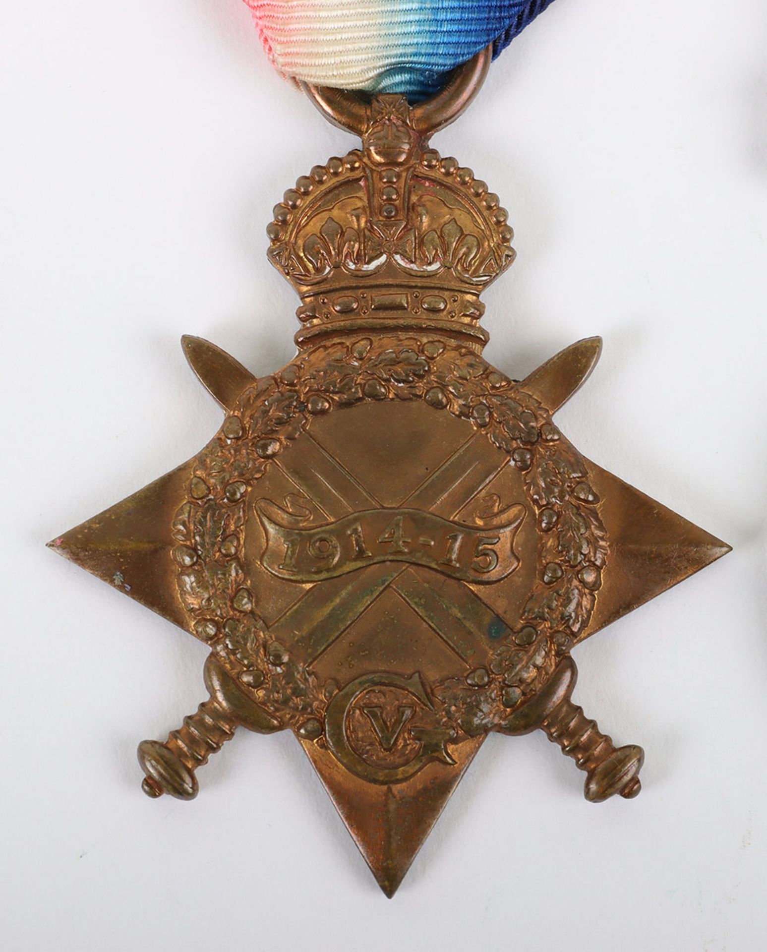 Great War 1914-15 Star Medal Trio to the 18th Battalion Durham Light Infantry - Bild 3 aus 8