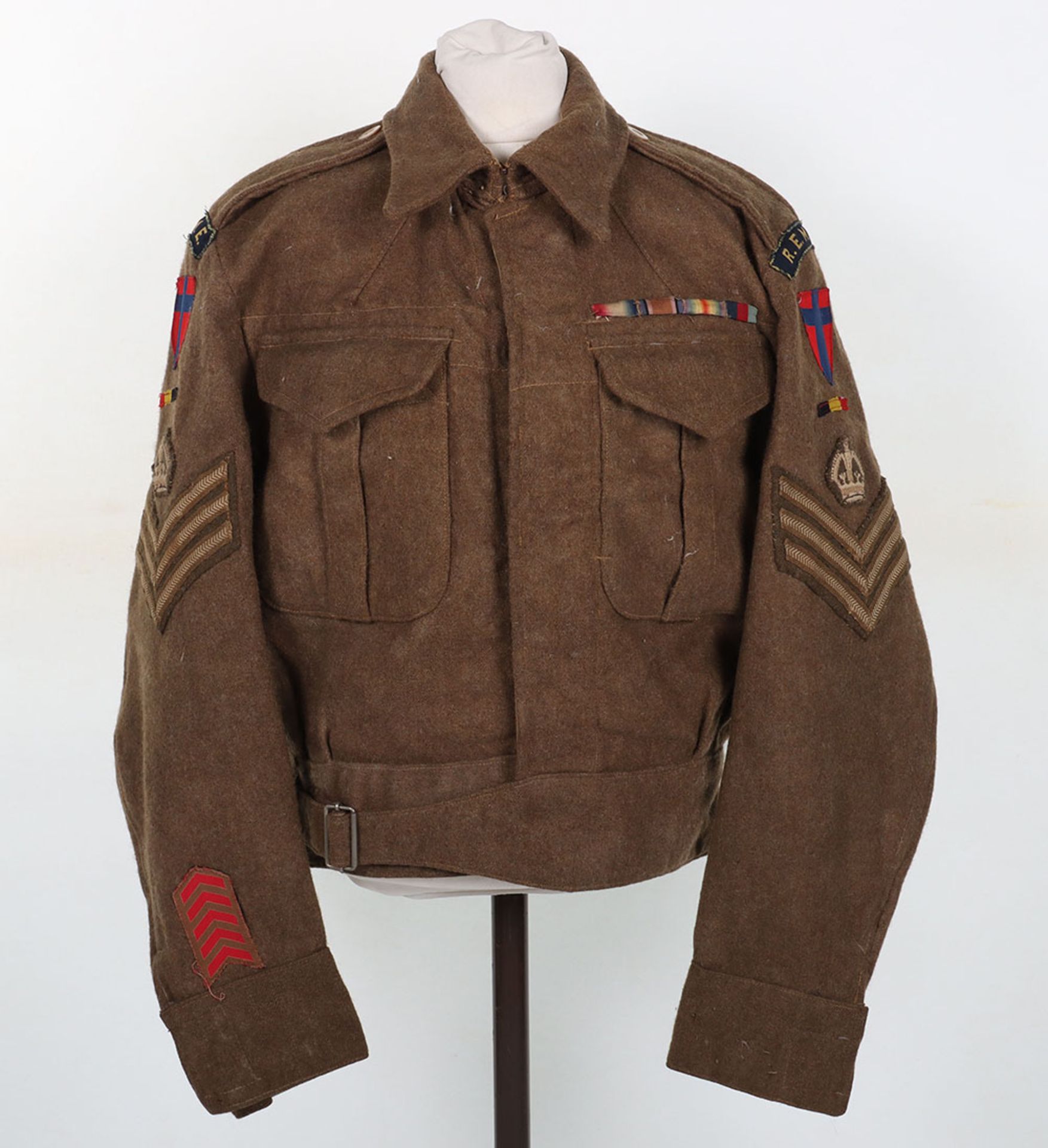 WW2 REME Battle Dress Blouse - Bild 7 aus 12