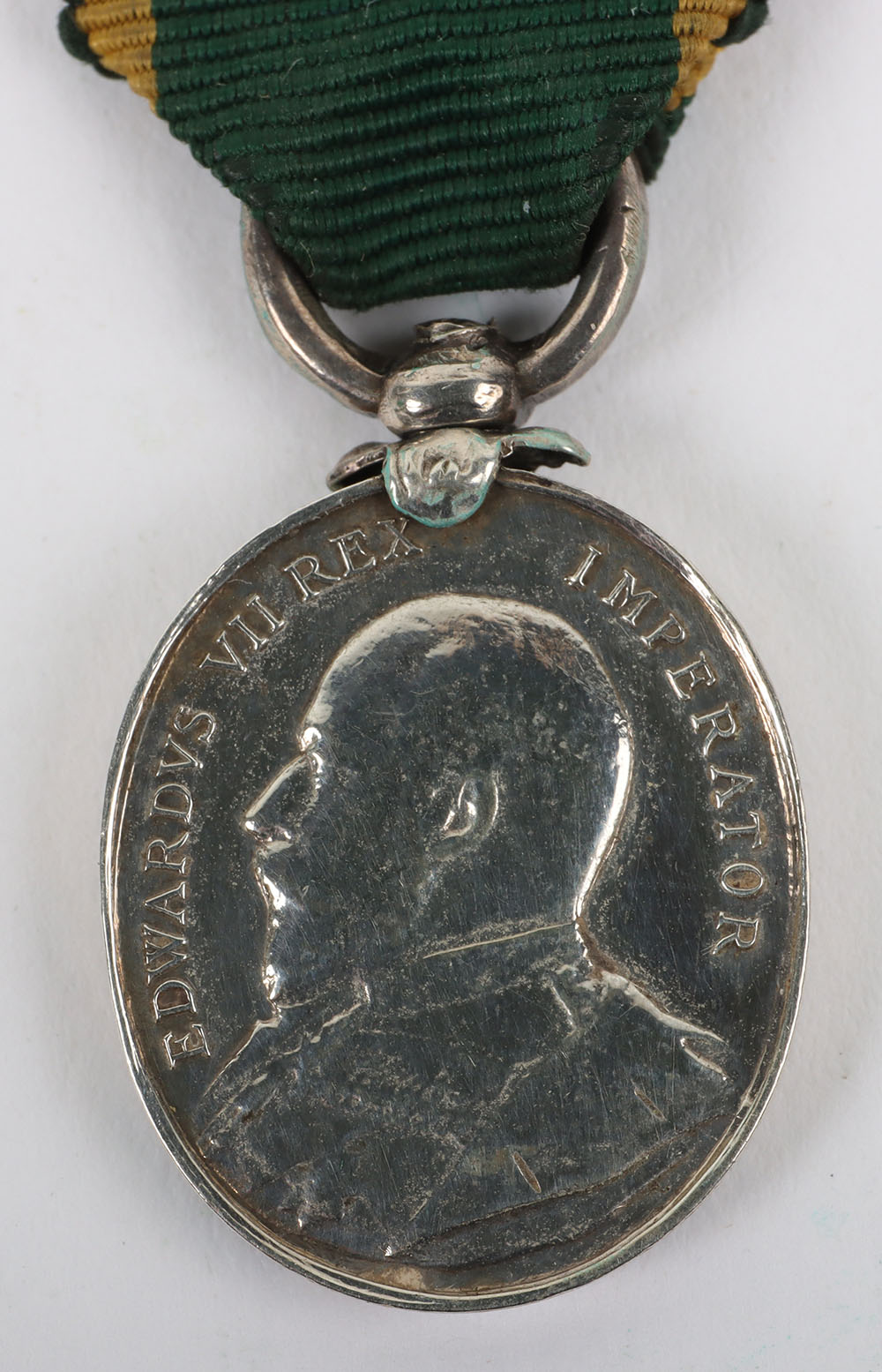 Edward VII Territorial Force Efficiency Medal to the Durham Royal Garrison Artillery - Image 4 of 7