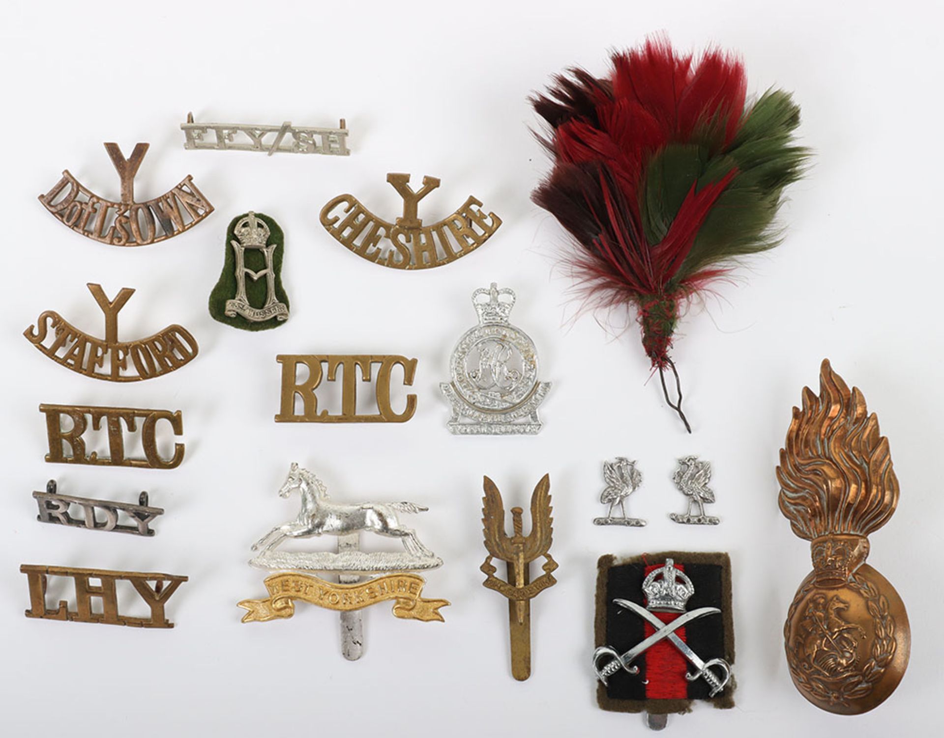 Grouping of British Badges and Insignia