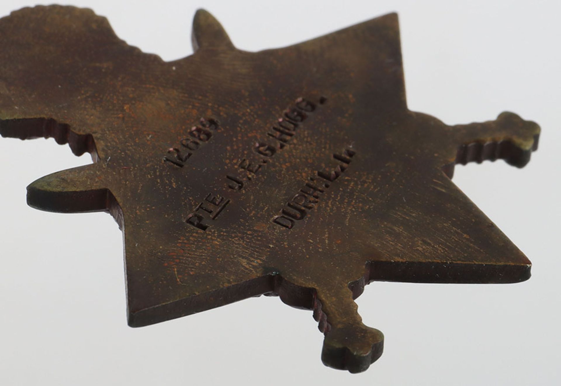 WW1 1914-15 Star Medal Trio to the 11th Battalion Durham Light Infantry - Image 7 of 8