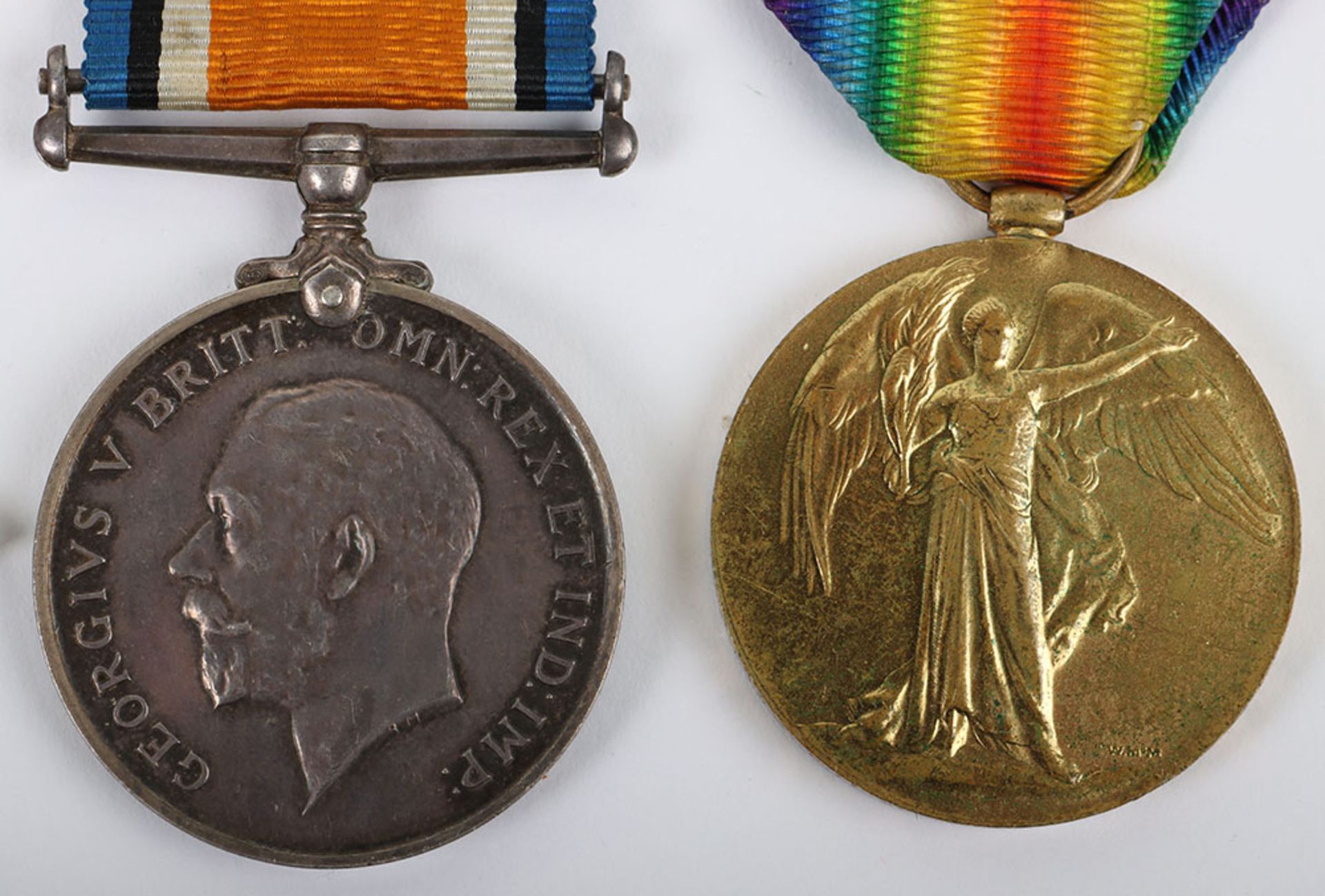 Great War 1914-15 Star Medal Trio to One of the Original Members of the 18th (1st County) Battalion - Bild 2 aus 8