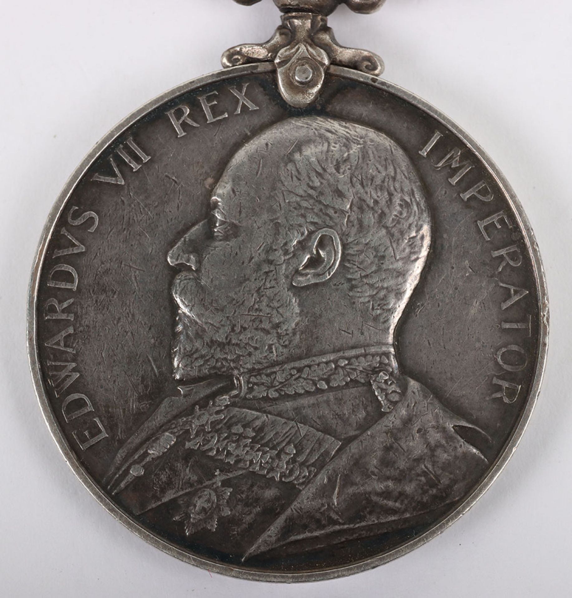Edward VII Army Long Service Good Conduct Medal Royal Irish Fusiliers, - Image 2 of 5