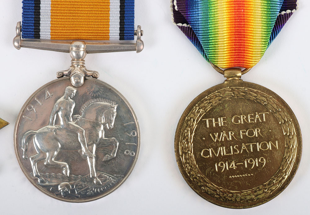 An Unusual Great War 1914-15 Star Medal Trio to a Sergeant Major in the British South Africa Police - Image 5 of 6