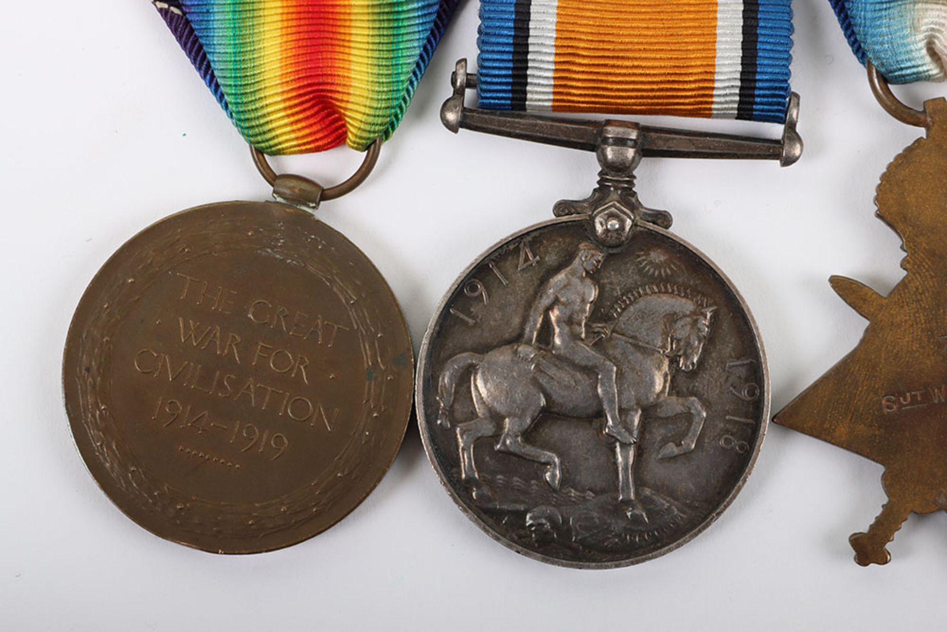 A Superb Great War Military Cross and Bar, Distinguished Conduct Medal Group of Seven to the Royal F - Bild 23 aus 28