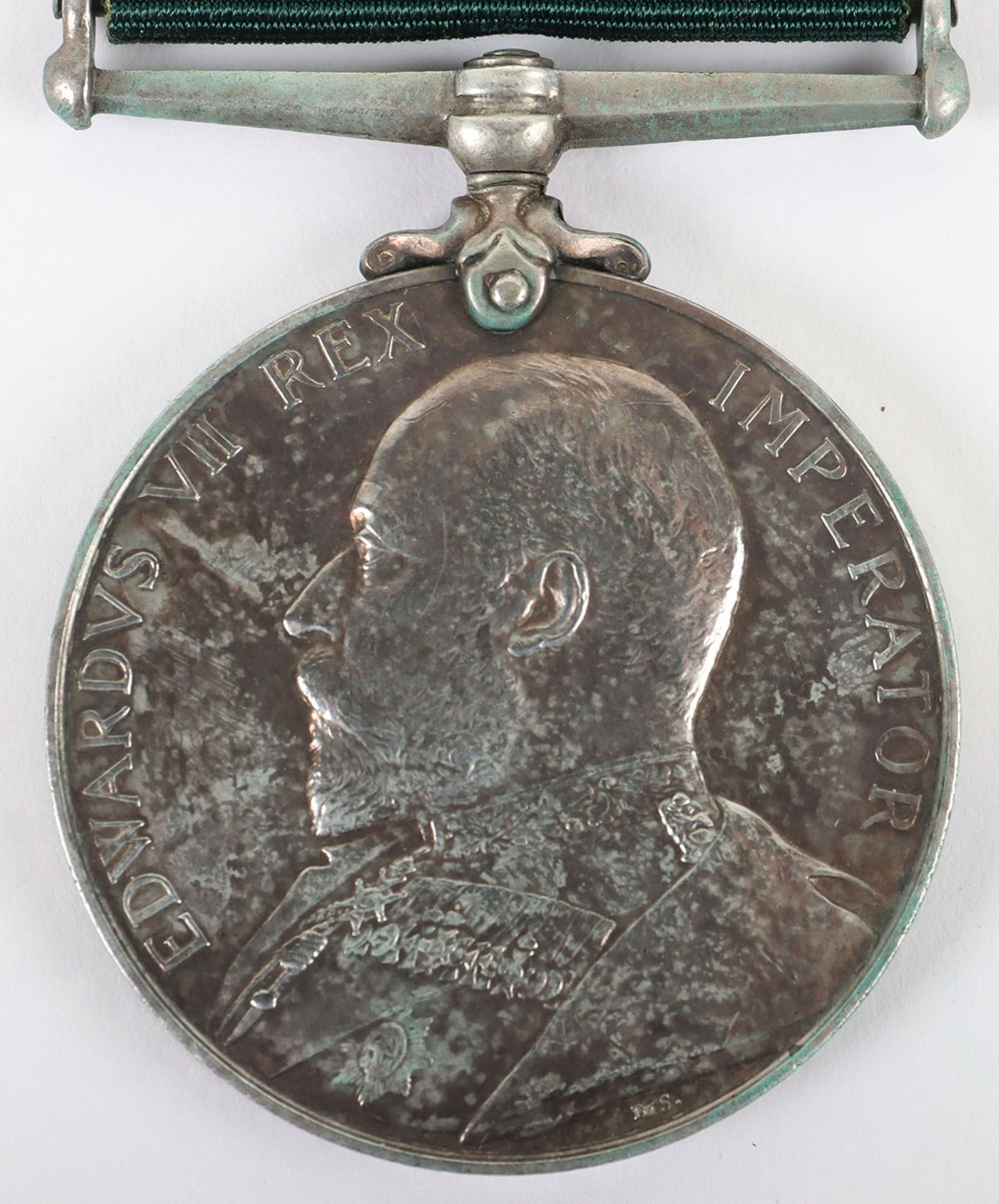 Edwardian Volunteer Long Service Medal to a Bugler in the 2nd Middlesex Volunteer Rifle Company - Image 2 of 5