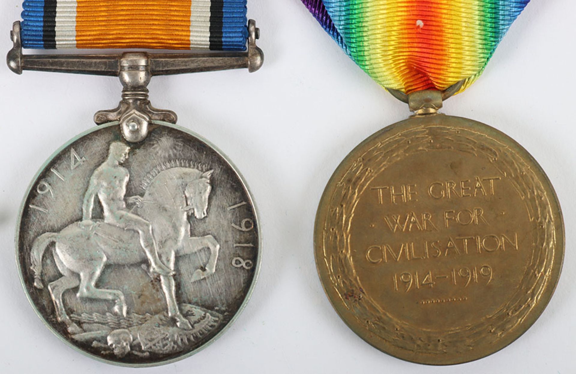 WW1 1914-15 Star Medal Trio to a Corporal in the King’s Own Yorkshire Light Infantry - Image 6 of 7