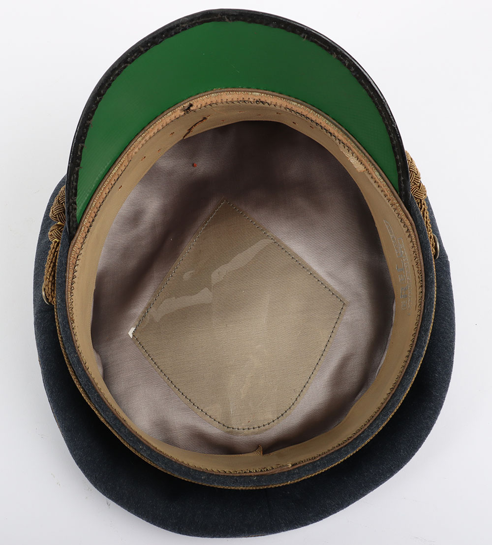 Rare WW2 German Luftwaffe Generals Peaked Cap by Erel - Image 9 of 9