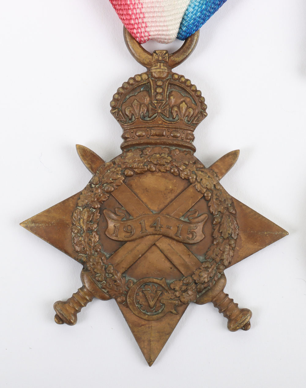 Great War 1914-15 Star Medal Trio to a Private in the London Regiment Who Later Transferred to the R - Image 3 of 7