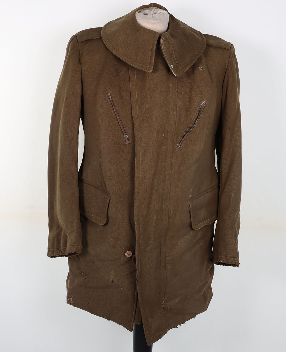 Very Unusual WW2 Possible Airborne Related British Maternity Style Tunic Produced for Extreme Cold W