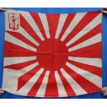Rare WW2 Imperial Japanese Naval Veterans Flag