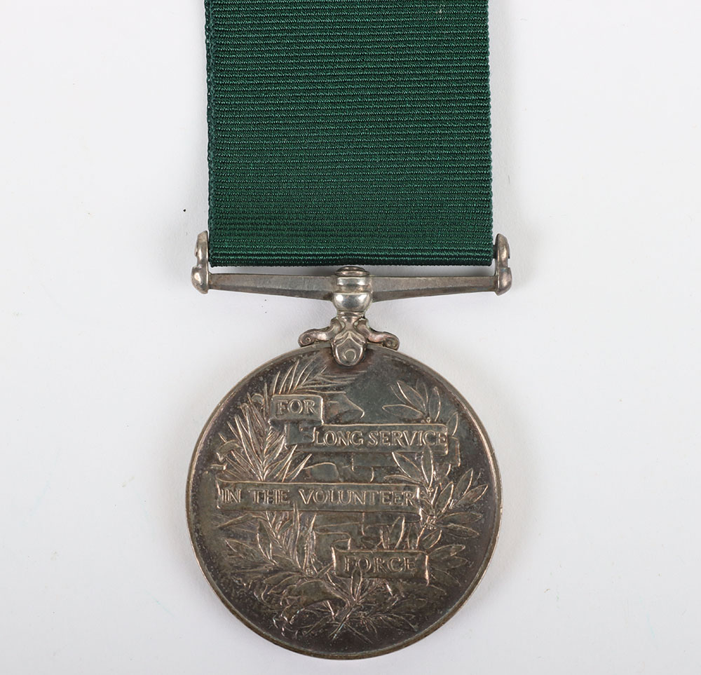 Edwardian Volunteer Long Service Medal to the 5th Durham Light Infantry - Image 5 of 5