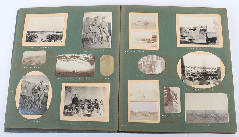 WW1 British Photograph Album of Wiltshire Regiment Interest - Image 2 of 15