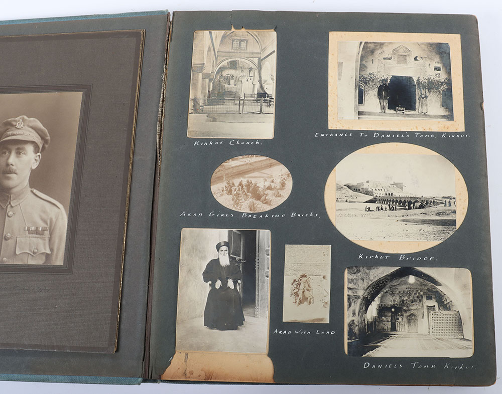 WW1 British Photograph Album of Wiltshire Regiment Interest - Image 10 of 15