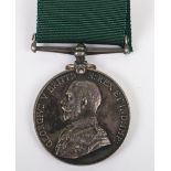 George V Colonial Auxiliary Forces Long Service Medal Argyll Light Infantry