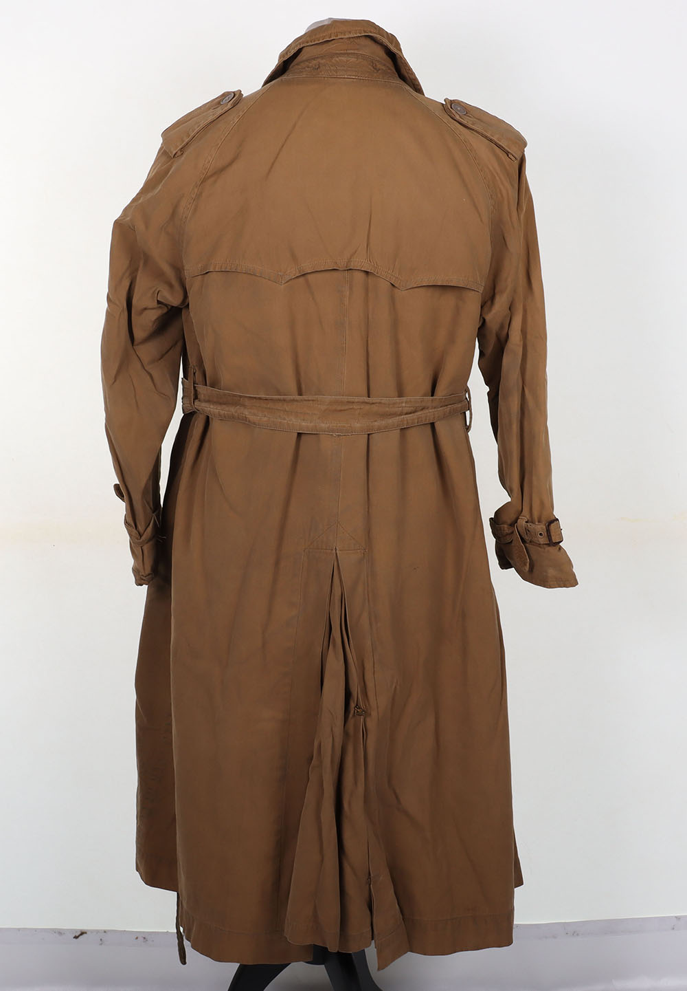 WW2 British Officers Trench Coat - Image 5 of 7