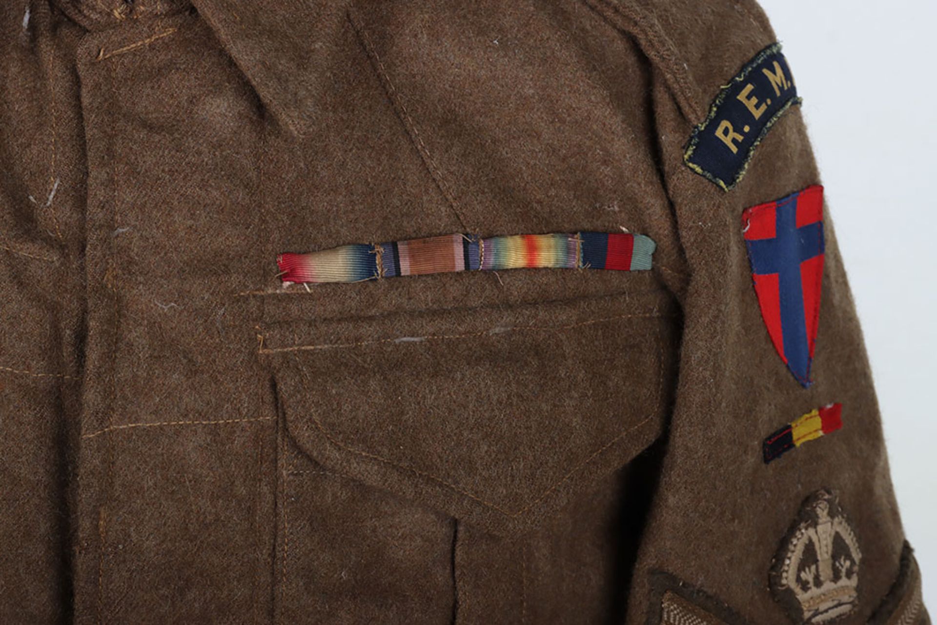 WW2 REME Battle Dress Blouse - Bild 8 aus 12