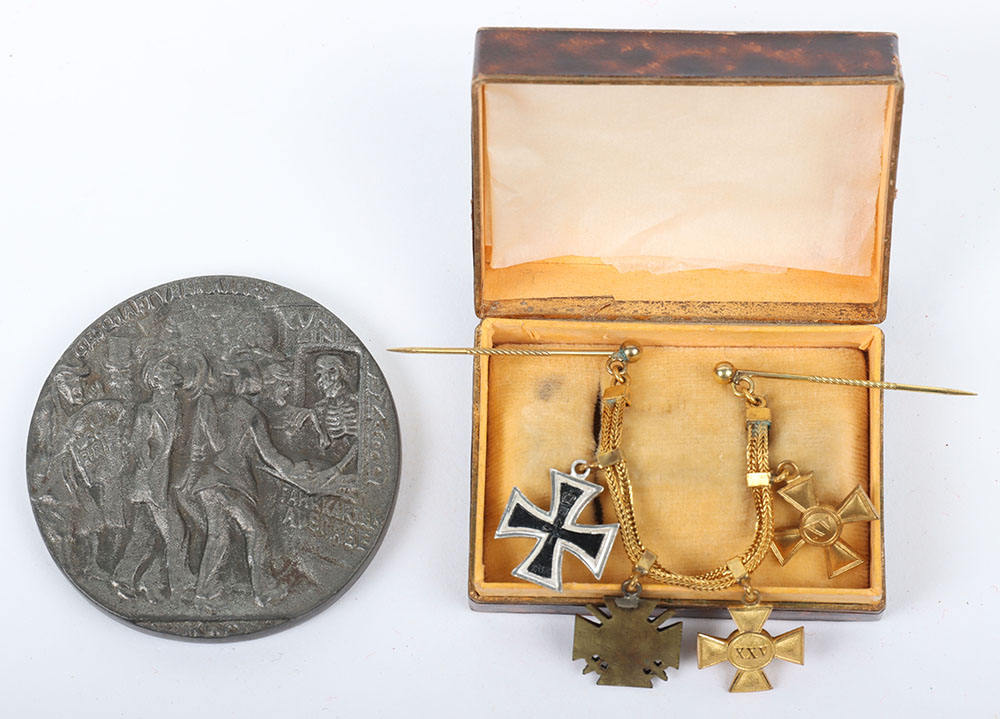 Imperial German Miniature Iron Cross Medal Group