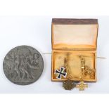 Imperial German Miniature Iron Cross Medal Group