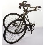 Extremely Rare 1st Model Twin Tube Airborne Forces Folding Bicycle