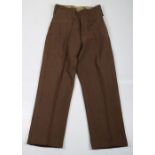 WW2 New Zealand Made Battle Dress Trousers