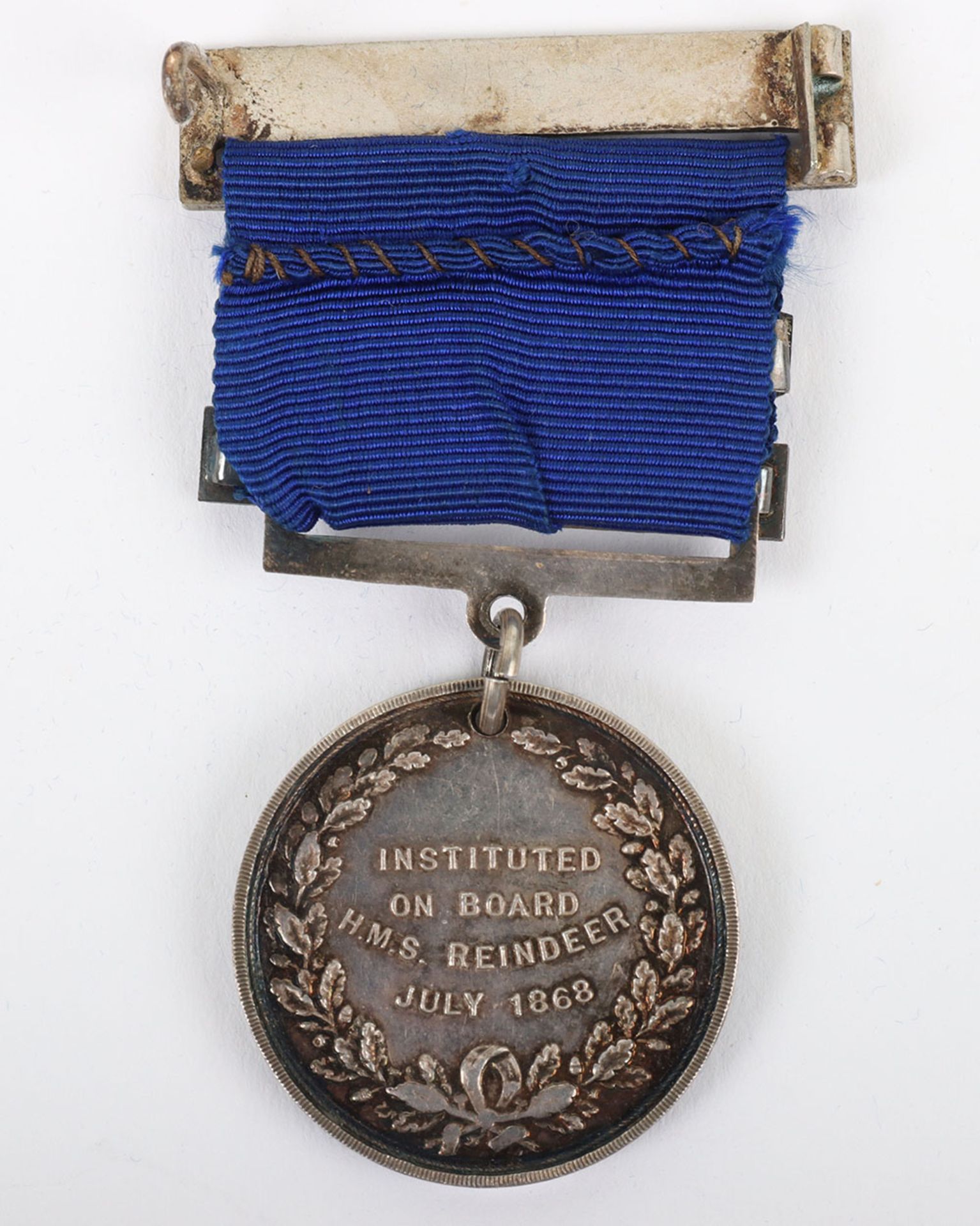 Royal Navy Long Service Medal Group of Three for Service in the 1882 Egypt Campaign - Bild 7 aus 9