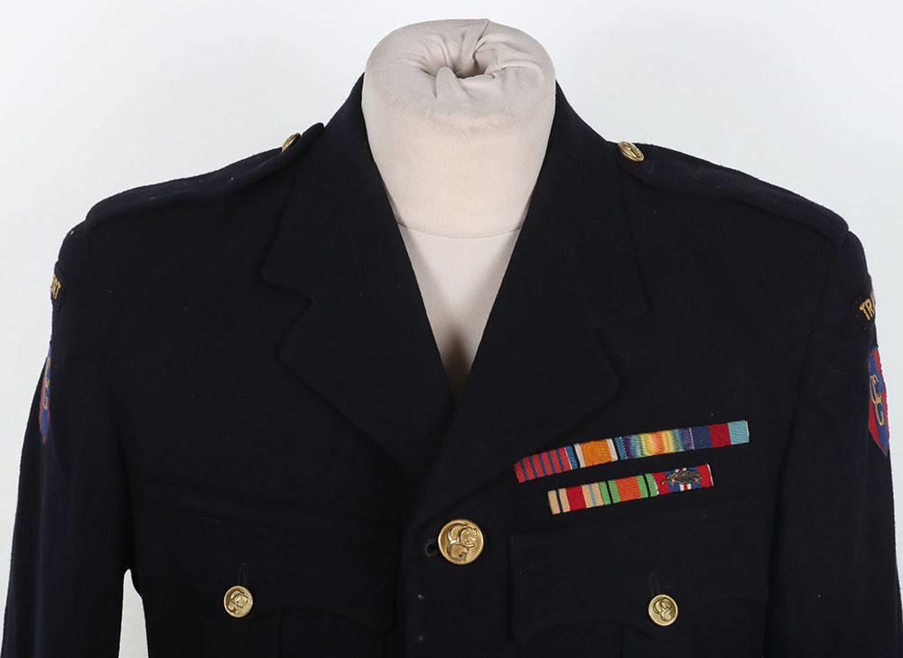 British Control Commission Germany Transport Section George Medal Winners Tunic - Image 6 of 9