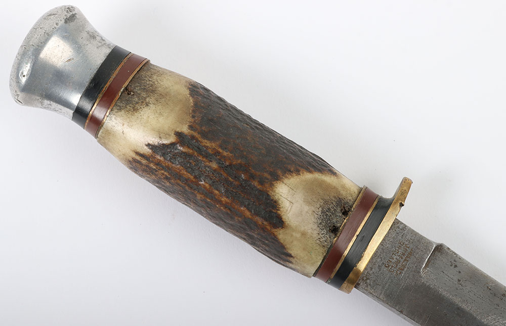 British Hunting Knife by J Milner & Co, Sheffield - Image 7 of 9