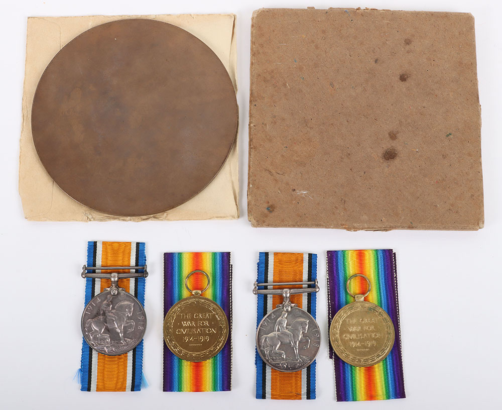 Great War Family Medal Groups to Two Brothers from Fulham Who Both Served in the London Regiment, On - Image 13 of 13