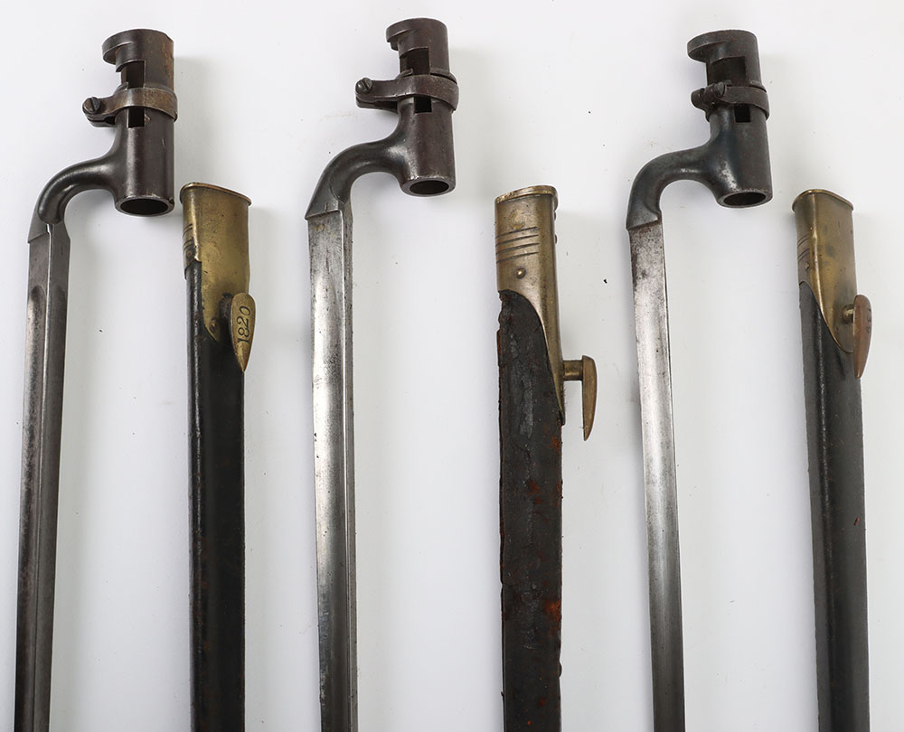 3x British Enfield Socket Bayonets - Image 2 of 6