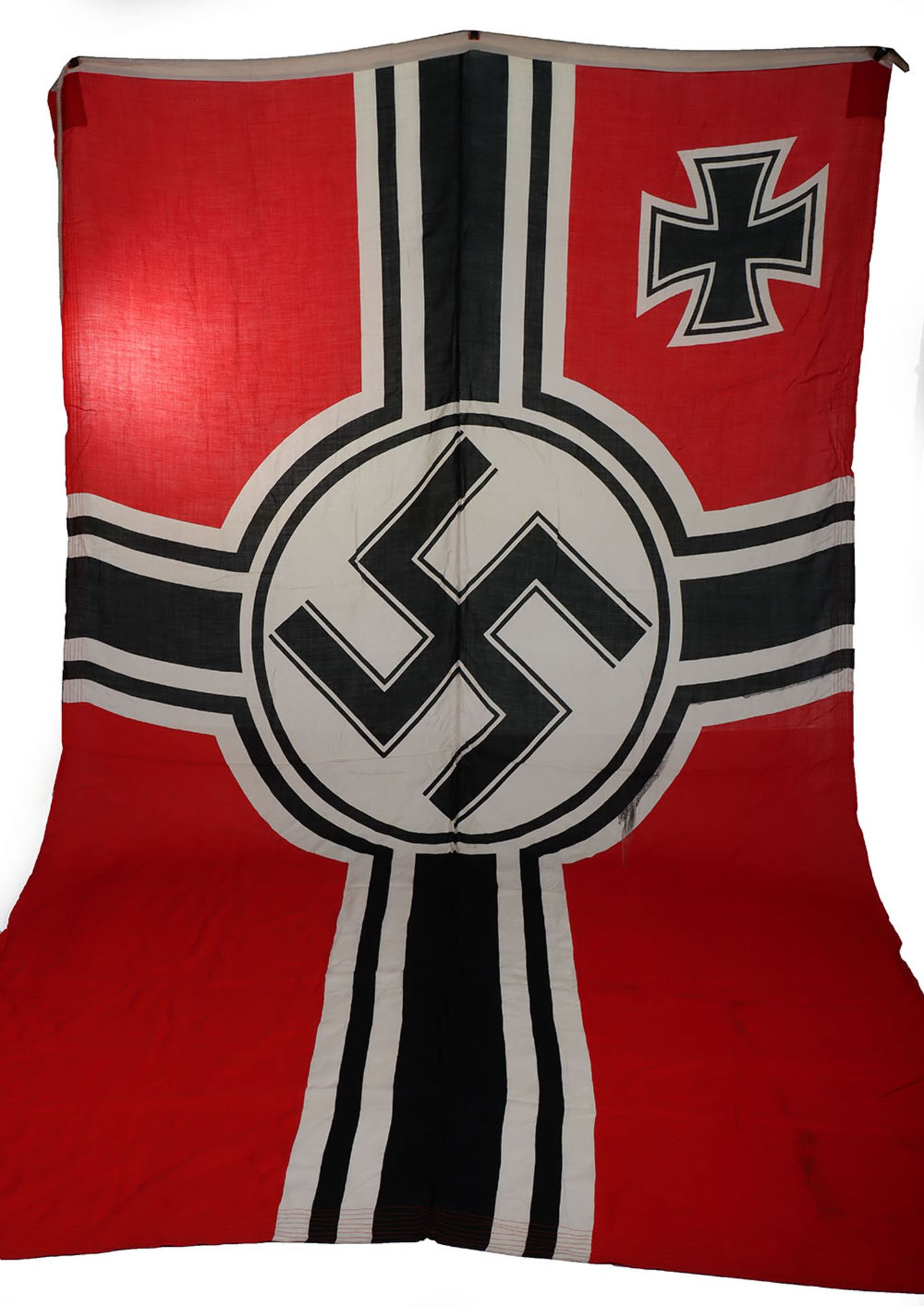 Large WW2 German Battle Flag (Reichskriegsflagge) - Image 6 of 11